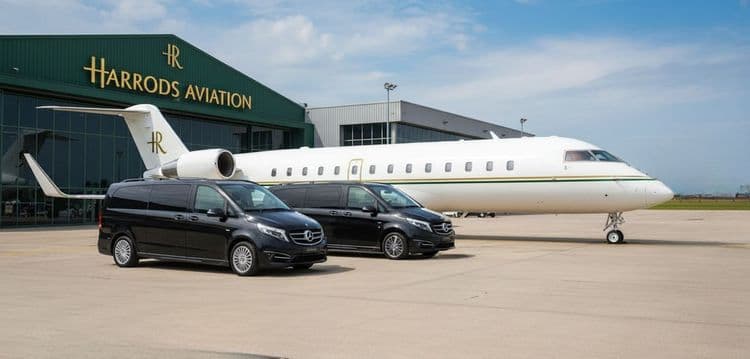 Harrods Aviation Chauffeur Service – Luxury Transfers in London